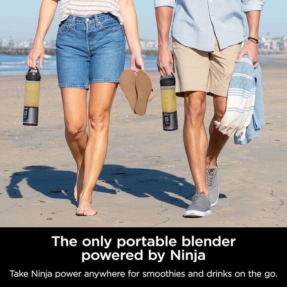🥤 Ninja Blast BC151BK Portable Blender Cordless USB-C 18oz New Damaged Box - Picture 8 of 12
